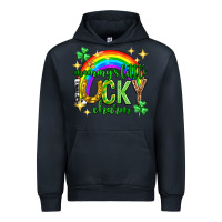 Navy St. Patrick's Day Mommy's little lucky charm Urban Hoodie - Neo Western