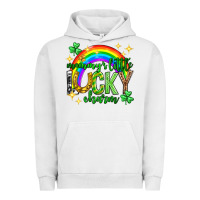 Pigment Lunar Rock St. Patrick's Day Mommy's little lucky charm Urban Hoodie - Neo Western