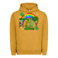 Pigment Peanut Butter St. Patrick's Day Mommy's little lucky charm Urban Hoodie - Neo Western