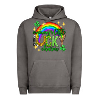 Pigment Tornado St. Patrick's Day Mommy's little lucky charm Urban Hoodie - Neo Western