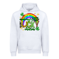 White St. Patrick's Day Mommy's little lucky charm Urban Hoodie - Neo Western