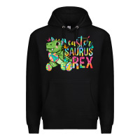 Black Easter Saurus Rex Easter Day Premium Hoodie - Neo Western