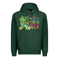 Sports Green Easter Saurus Rex Easter Day Premium Hoodie - Neo Western