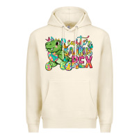 Tofu Easter Saurus Rex Easter Day Premium Hoodie - Neo Western