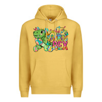 Antique Gold Easter Saurus Rex Easter Day Premium Hoodie - Neo Western