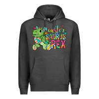 Charcoal Heather Easter Saurus Rex Easter Day Premium Hoodie - Neo Western