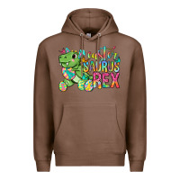 Chestnut Easter Saurus Rex Easter Day Premium Hoodie - Neo Western