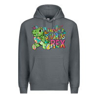 Rock Easter Saurus Rex Easter Day Premium Hoodie - Neo Western