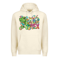 Sandshell Easter Saurus Rex Easter Day Premium Hoodie - Neo Western
