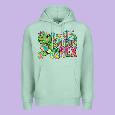 Easter Saurus Rex Easter Day Premium Hoodie Designed By Neo Western