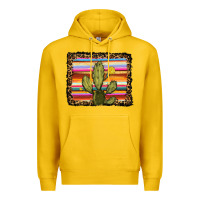 Lemon serape leopard cactus Premium Hoodie - RanaPortraitStore
