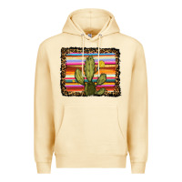 Pina Colada serape leopard cactus Premium Hoodie - RanaPortraitStore