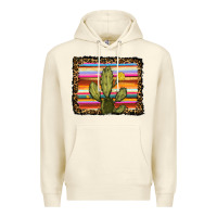 Sandshell serape leopard cactus Premium Hoodie - RanaPortraitStore