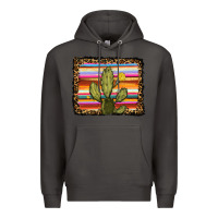 Smoke serape leopard cactus Premium Hoodie - RanaPortraitStore