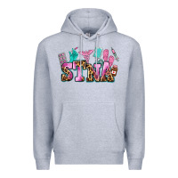 Heather Grey stna Premium Hoodie - AdoDesignShop