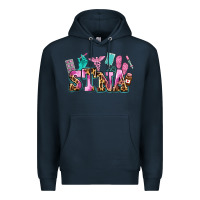 Navy stna Premium Hoodie - AdoDesignShop