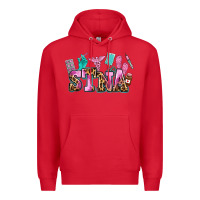 Red stna Premium Hoodie - AdoDesignShop