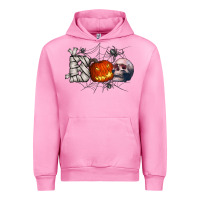 Fuchsia Pink boo Urban Hoodie - CowhideDigitalArt