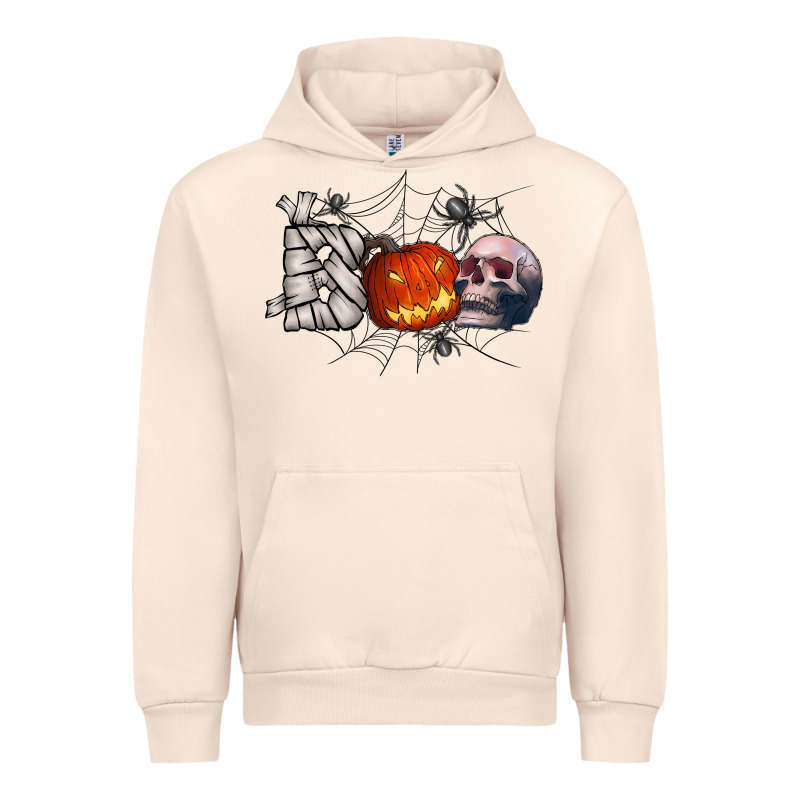 Boo Urban Hoodie by CowhideDigitalArt | Teevron