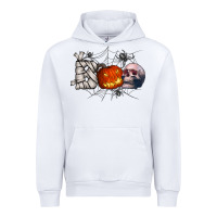 White boo Urban Hoodie - CowhideDigitalArt