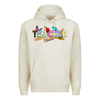 Oatmeal Heather Easter Teacher Easter Day Premium Hoodie - Neo Western