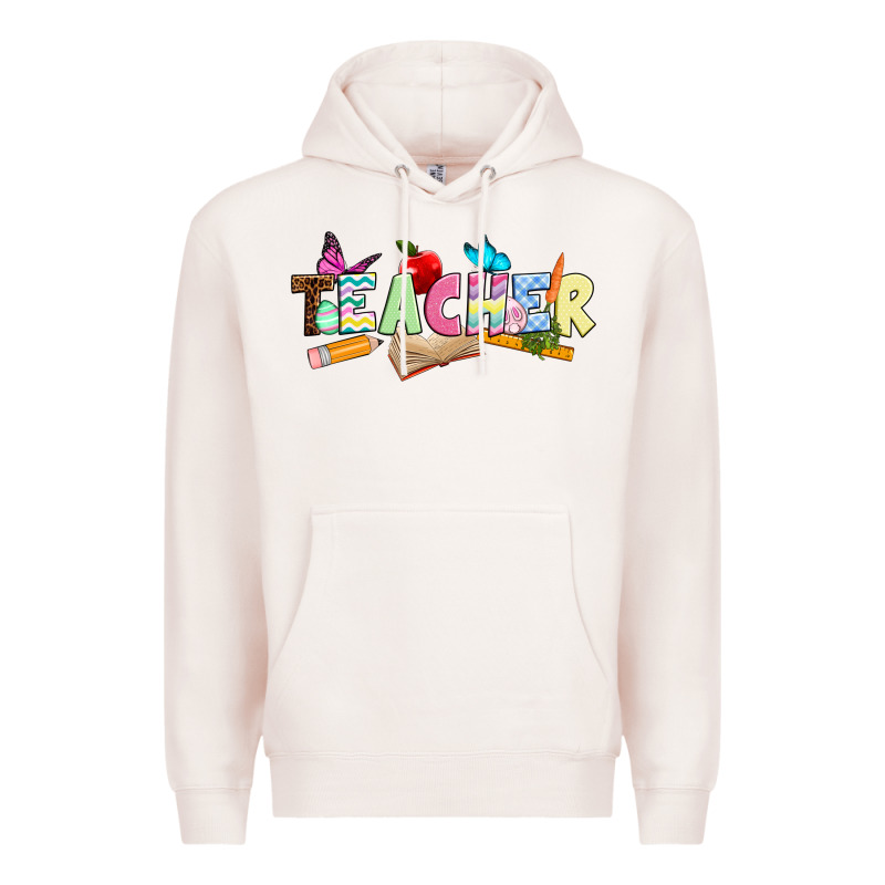 Easter Teacher Easter Day Premium Hoodie by Neo Western | Teevron