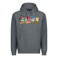 Rock Easter Teacher Easter Day Premium Hoodie - Neo Western