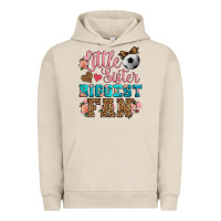 Pigment French Oak little sister biggest fan soccer Urban Hoodie - HRA Design Shop