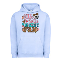Pigment Grape Ice little sister biggest fan soccer Urban Hoodie - HRA Design Shop