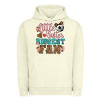 Pigment Pistachio little sister biggest fan soccer Urban Hoodie - HRA Design Shop