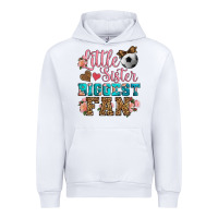 White little sister biggest fan soccer Urban Hoodie - HRA Design Shop