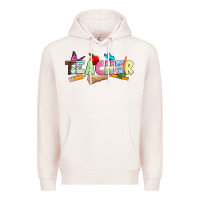 Pale Pink Easter Teacher Easter Day Premium Hoodie - Neo Western
