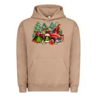 Pigment Burro merry christmas truck afro gnomies Urban Hoodie - FaDigitalArtStudio