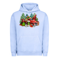 Pigment Grape Ice merry christmas truck afro gnomies Urban Hoodie - FaDigitalArtStudio