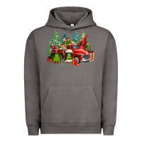 Pigment Tornado merry christmas truck afro gnomies Urban Hoodie - FaDigitalArtStudio