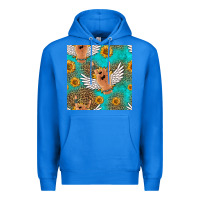 True Royal rock n roll hands seamless pattern Premium Hoodie - HRA Design Shop
