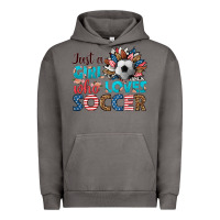 Pigment Tornado just a girl who loves soccer Urban Hoodie - HRA Design Shop