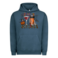 Pigment Midnight Navy drink up witches Urban Hoodie - CowhideDigitalArt