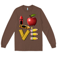 Chestnut love teacher Long Sleeve Tee - BarkalooDesign