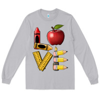 Moon Dust love teacher Long Sleeve Tee - BarkalooDesign