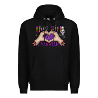 Black this girl loves halloween Premium Hoodie - CowhideDigitalArt