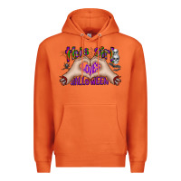 Carrot this girl loves halloween Premium Hoodie - CowhideDigitalArt