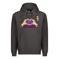 Smoke this girl loves halloween Premium Hoodie - CowhideDigitalArt