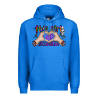 True Royal this girl loves halloween Premium Hoodie - CowhideDigitalArt