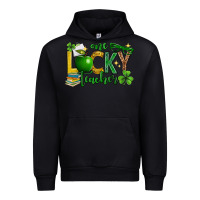 Black St. Patrick's Day one lucky teacher Urban Hoodie - Neo Western