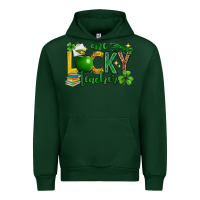 Forest Green St. Patrick's Day one lucky teacher Urban Hoodie - Neo Western
