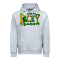 Heather Grey St. Patrick's Day one lucky teacher Urban Hoodie - Neo Western