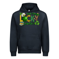 Navy St. Patrick's Day one lucky teacher Urban Hoodie - Neo Western