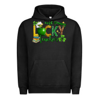 Pigment Black St. Patrick's Day one lucky teacher Urban Hoodie - Neo Western