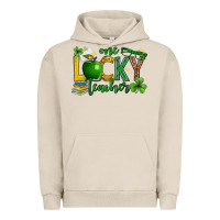 Pigment French Oak St. Patrick's Day one lucky teacher Urban Hoodie - Neo Western